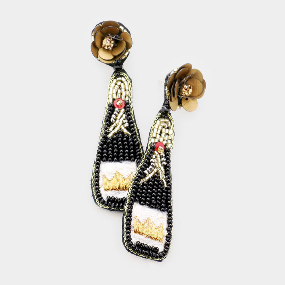 Champagne Earrings