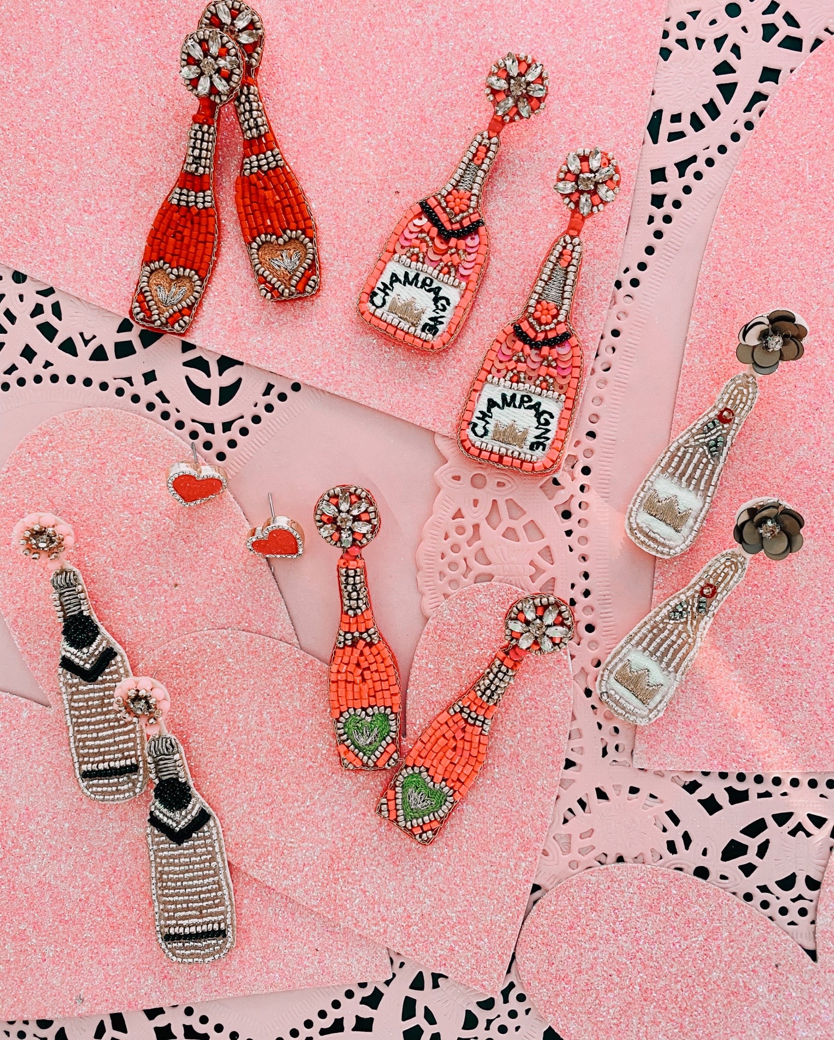Champagne Earrings