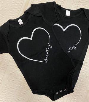 Saratoga Love Baby Onesie