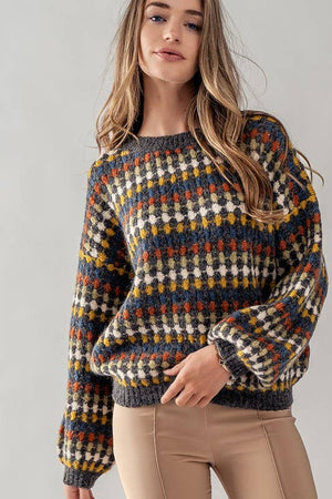 Multi Knit Sweater