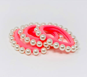 Fornash - Neon Pearl Hair Tie Set
