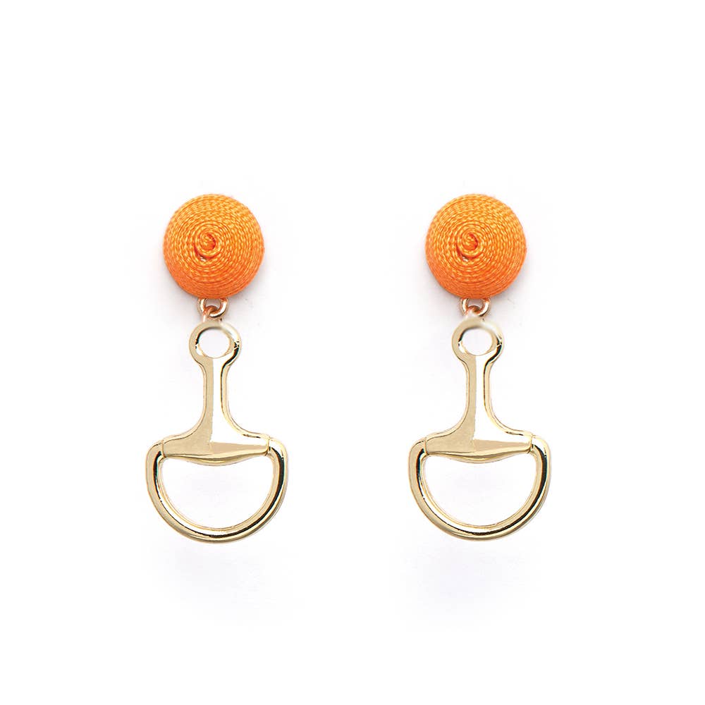 Bit Earrings Gold - Thread