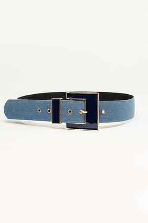 Denim Color Belt: Medium / Blue