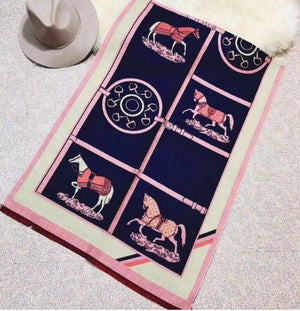 Fall Winter 2018 Equestrian Snaffle Bit Scarf - Miss Scarlett Boutique