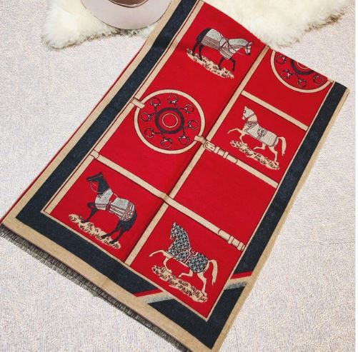 Fall Winter 2018 Equestrian Snaffle Bit Scarf - Miss Scarlett Boutique