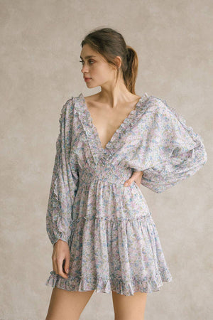 Ditsy Floral Mini Dress