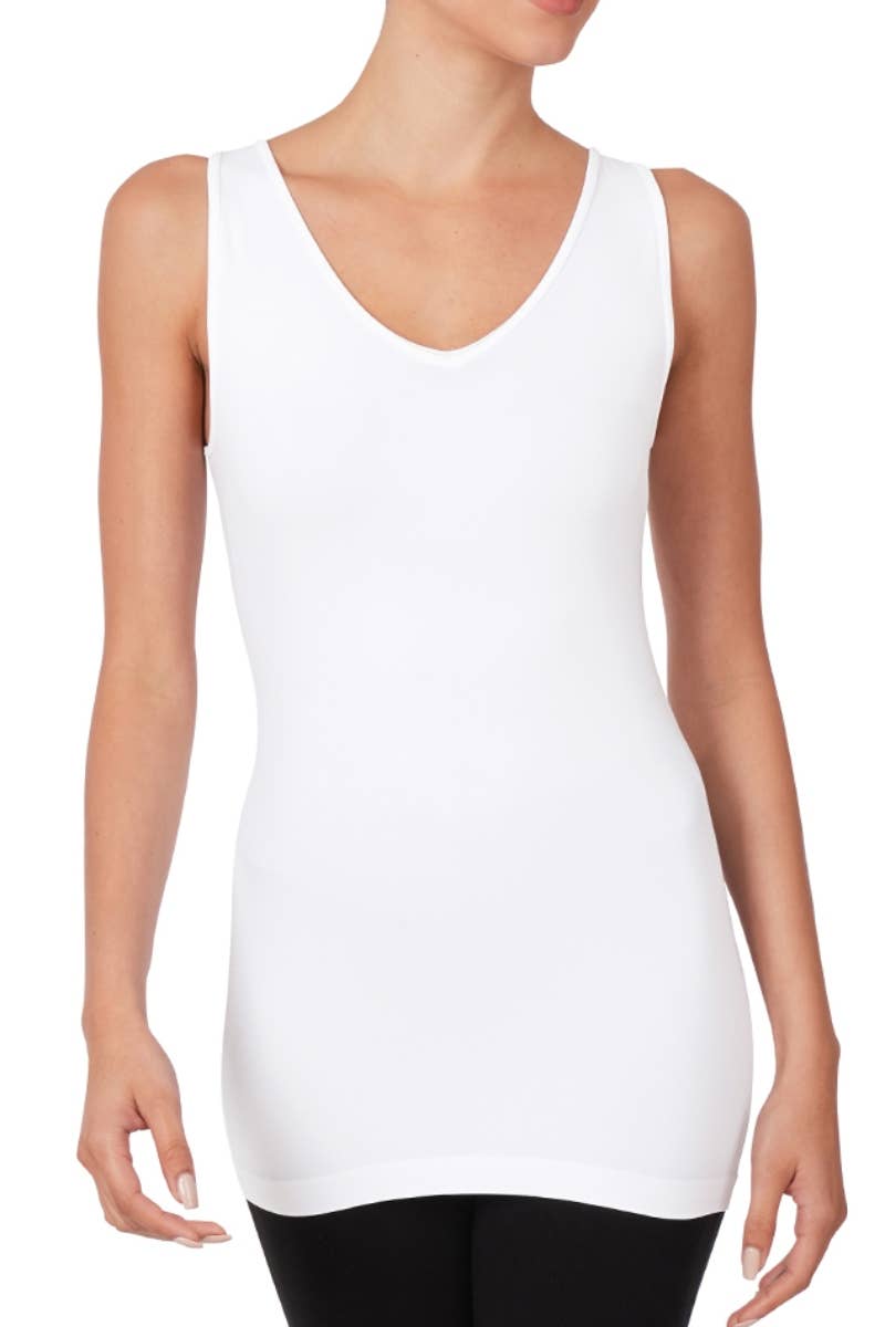 V-neck Seamless Tank Top