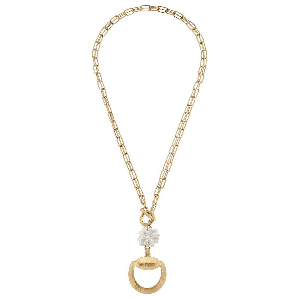 Lou Horsebit Necklace