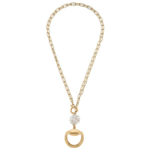Lou Horsebit Necklace
