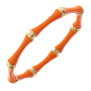 CANVAS Style - Celeste Enamel Bamboo Bangle