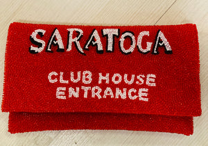 Beaded Saratoga Clubhouse Clutch - Miss Scarlett Boutique