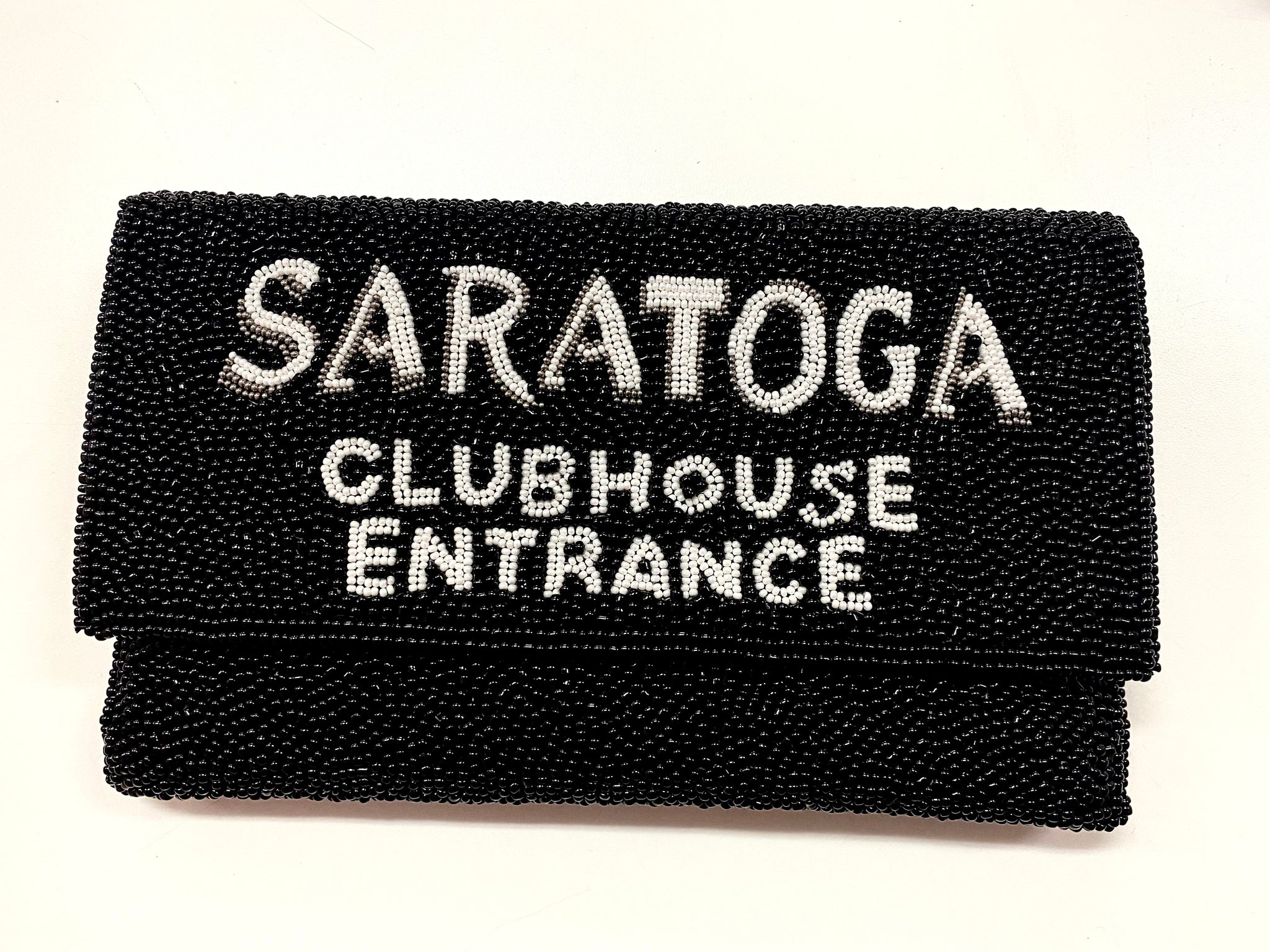 Beaded Saratoga Clubhouse Clutch 4 colors