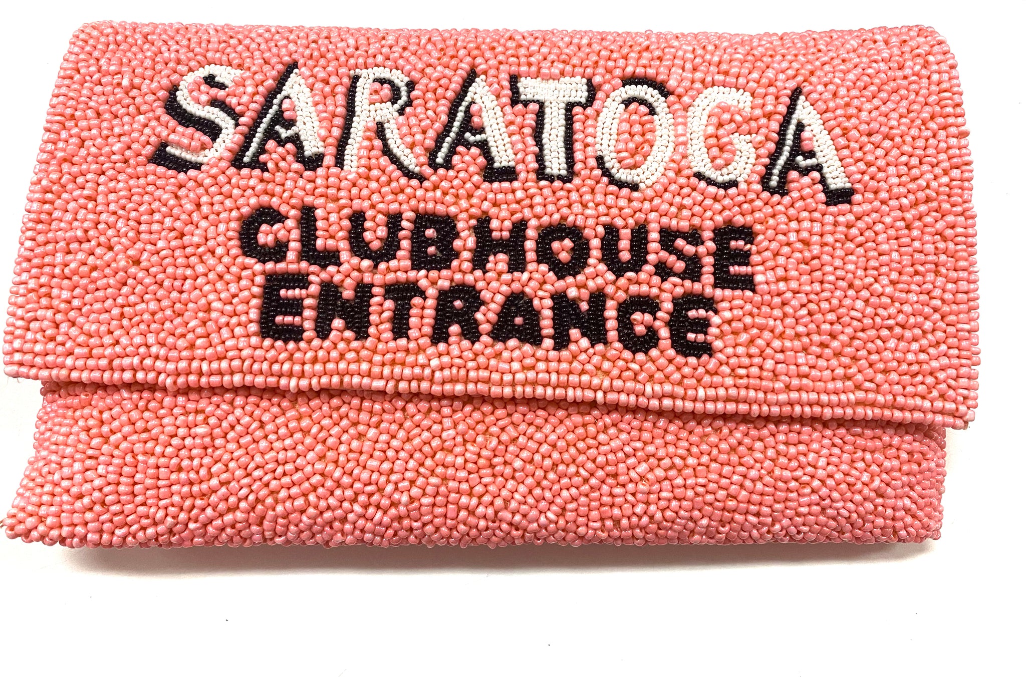 Beaded Saratoga Clubhouse Clutch 4 colors