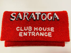 Beaded Saratoga Clubhouse Clutch - Miss Scarlett Boutique