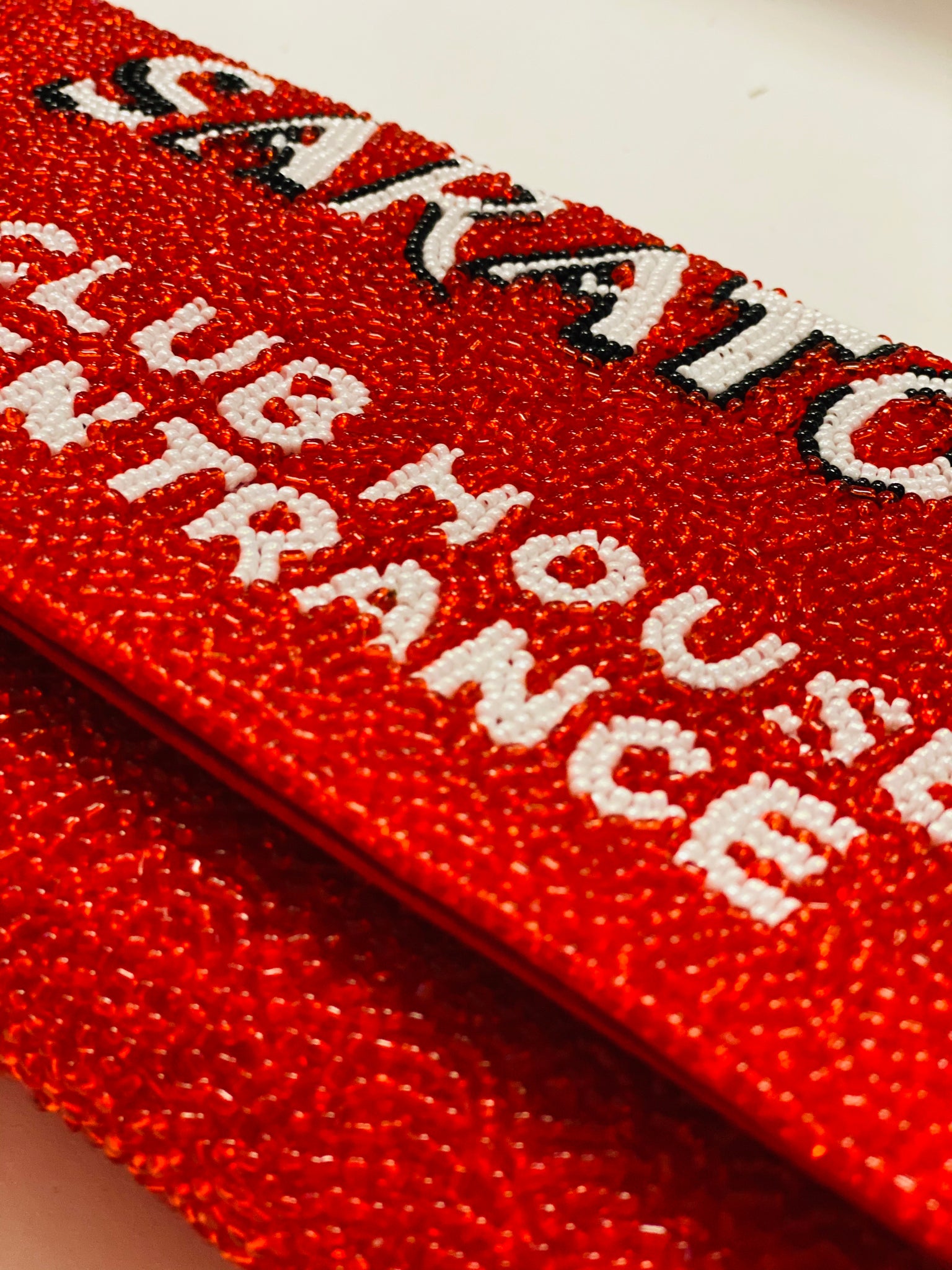 Beaded Saratoga Clubhouse Clutch - Miss Scarlett Boutique