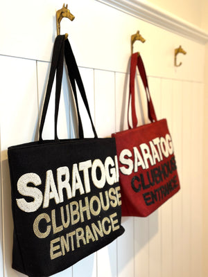 Saratoga Clubhouse Tote Bag