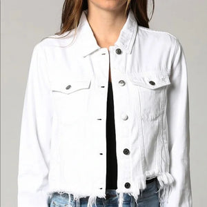 Hidden Jeans White Denim Jacket