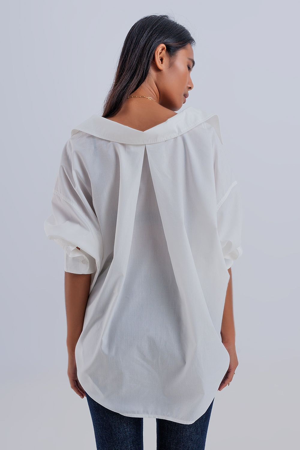 Relaxed Poplin Shirt