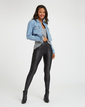 Spanx Leather Like Flare - Regular and Petite – Miss Scarlett Boutique